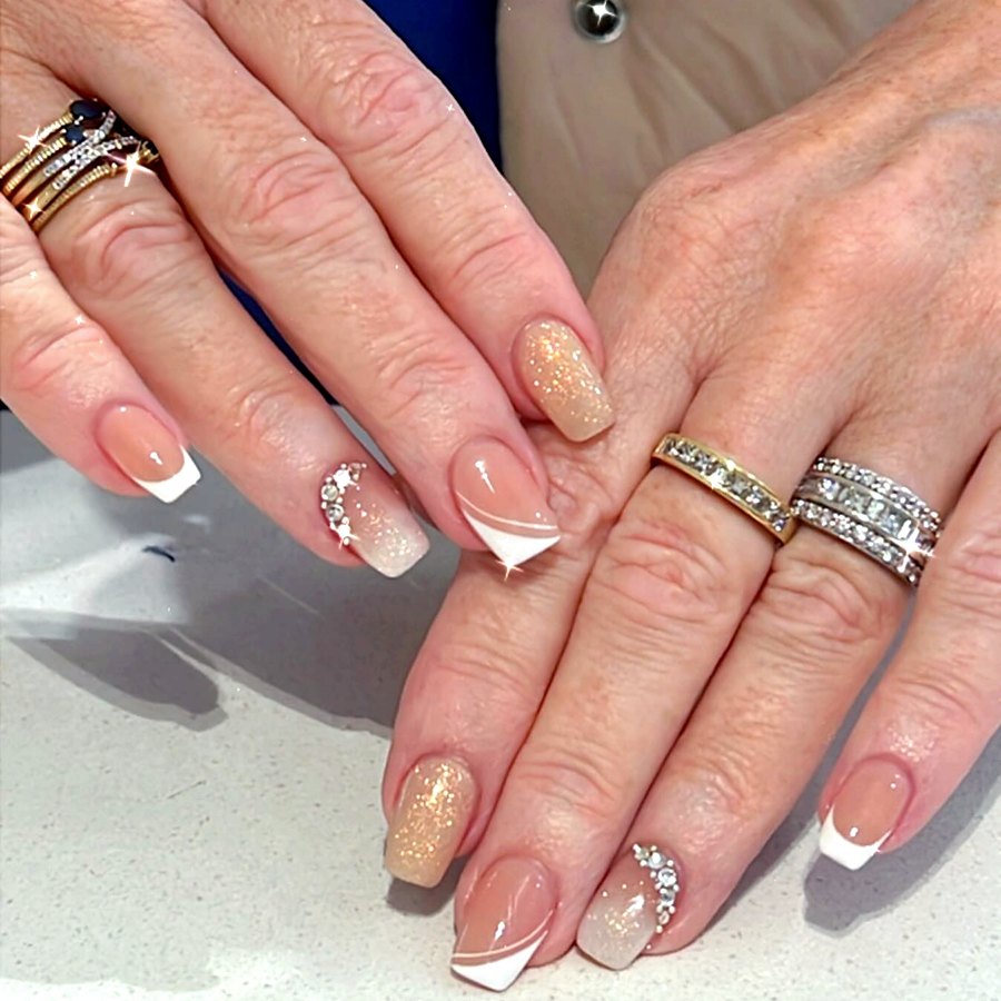 Natural nail set